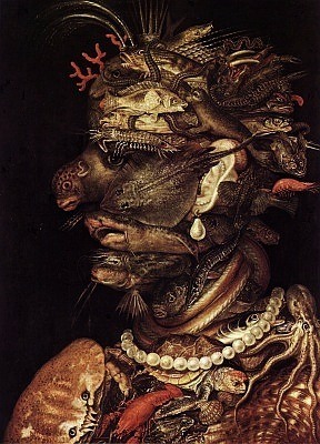 Water, by Giuseppe Arcimboldo, ca. 1575