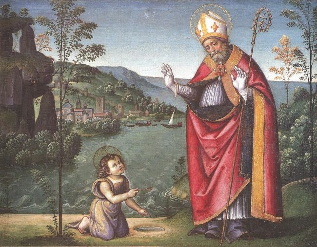 The Vision of St. Augustine, by Botticelli